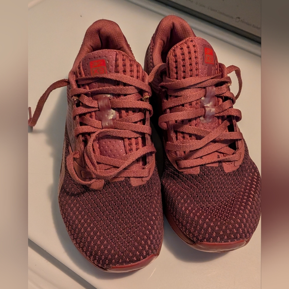 Reebok nano X3 Women's Cross Trainer / Athletic Shoes in Burgundy and Red